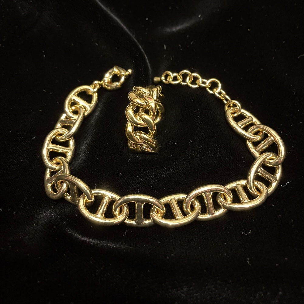 Oma The Label Bracelet & Ring - NWT
